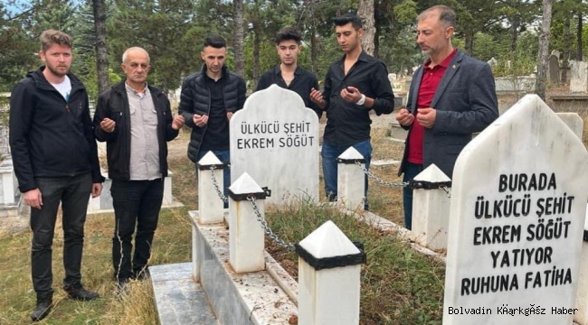 EKREM SÖĞÜT’E VEFA ZİYARETİ