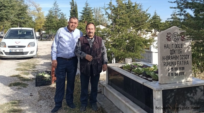 ESKİ PARTİLİLER BOLVADİN KABRİSTANI’NDA BULUŞTU
