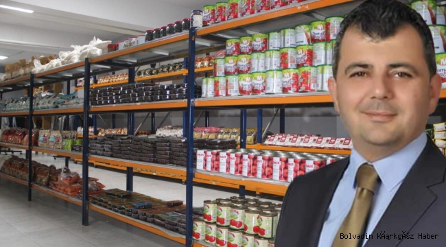 İŞTE BAŞKAN! KOYUNCU İHTİYAÇ SAHİPLERİNE ÜCRETSİZ MARKET AÇTI!