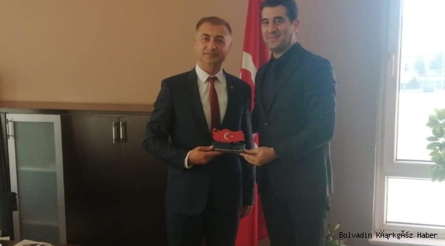 MÜDÜR CİĞERCİ’YE BOLVADİN ÜLKÜ OCAKLARI’NDAN ZİYARET