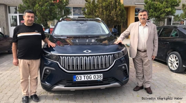 ARTIK EMİRDAĞ’IN TOGG’U VAR