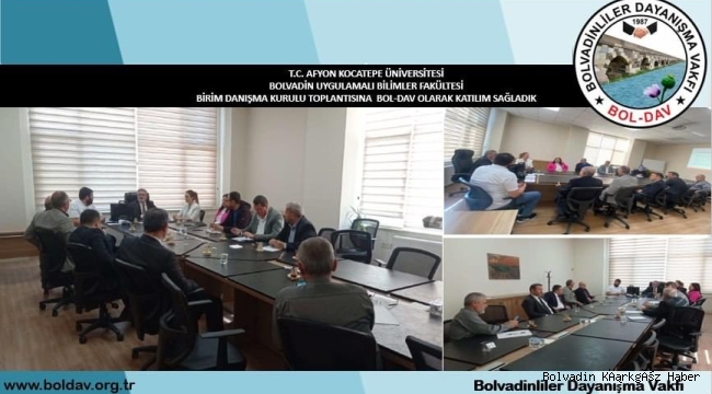 BOL- DAV KATILIM SAĞLADI