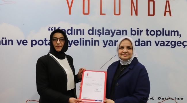 BOLVADİN AK PARTİ KADIN KOLLARINDA YENEL DÖNEMİ