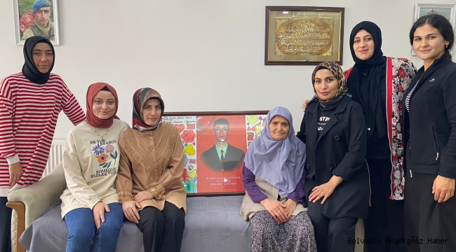 BOLVADİN’DE ŞEHİT NURİ BAŞARAN’A ANLAMLI HEDİYE