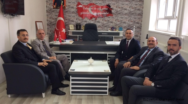 BOLVADİN İLÇE MİLLİ EĞİTİM’DE TOPLANTI