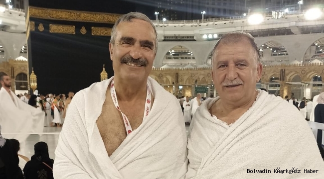 BOLVADİNLİLER’DEN KABE’DEN BOLVADİN’E SELAM