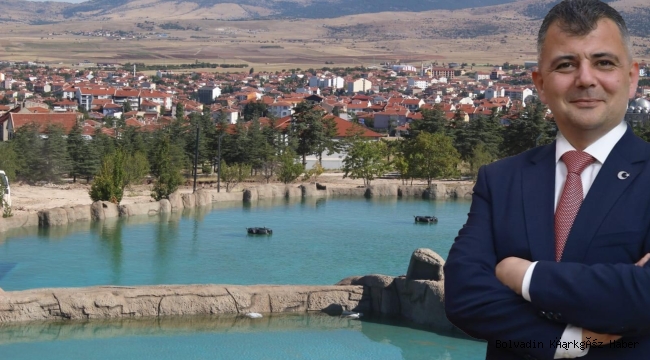 EMİRDAĞ BÖLGENİN MİLLET BAHÇESİNE KAVUŞTU