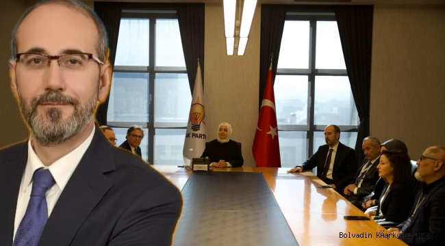 AK PARTİ GENEL MERKEZ’DE HAKKI ÖZTÜRK İSMİ