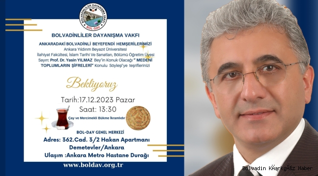 BOLDAV’DAN SÖYLEŞİ ve BÜKME İKRAMI