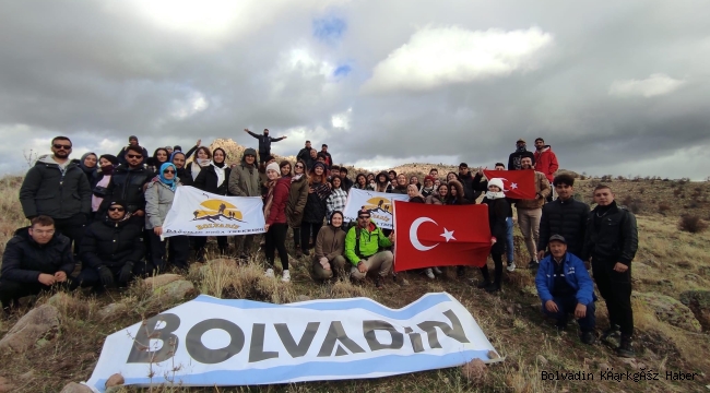 BOLVADİN DAĞCILIK BUNU ŞEHİTLER İÇİN YAPTI