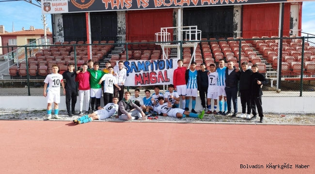 BOLVADİN’DE GEMİCİ ANADOLU LİSESİ ŞAMPİYON OLDU