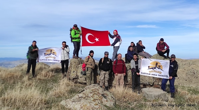 BOLVADİN’DEN YILANLI DAĞI ZİRVESİ