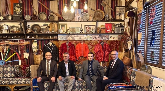 BOLVADİN KÜLTÜR EVİ’NE ZİYARETLER DEVAM EDİYOR