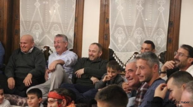 BOLVADİN YAREN GECESİNE KATILDI