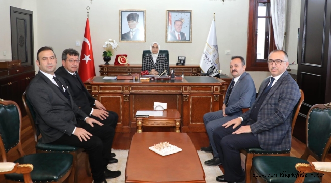 FİDAN ve BOYAR’DAN YİĞİTBAŞI’NA ZİYARET