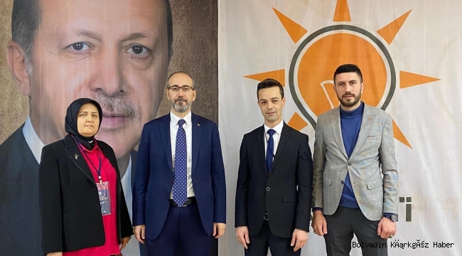 HAKKI ÖZTÜRK AK PARTİ GENEL MERKEZİ’NDE