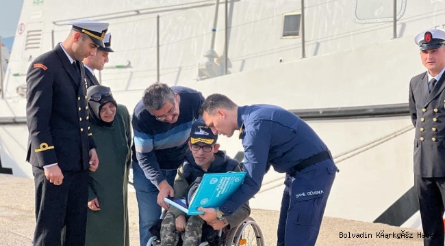 HEMŞEHRİMİZ ÖMER KELEKÇİ TCSG 305’E KONUK OLDU