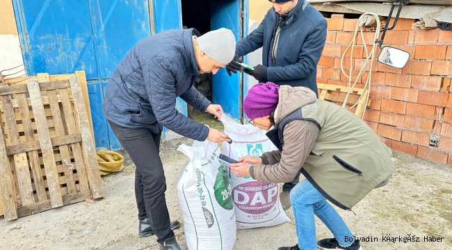 BOLVADİN ÇİFTÇİLERİ SAHTE GÜBREYE DİKKAT!