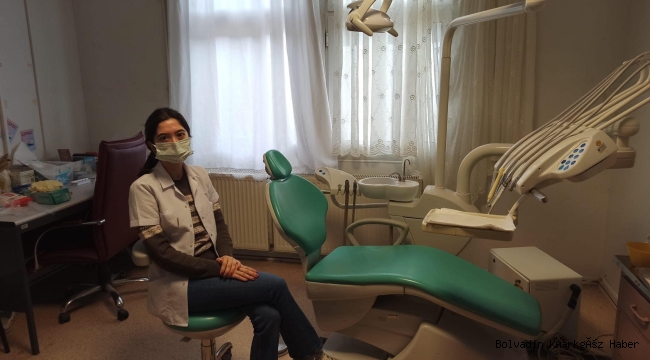 BOLVADİN&#039;DE DİŞ HEKİMİ GÖREVE BAŞLADI