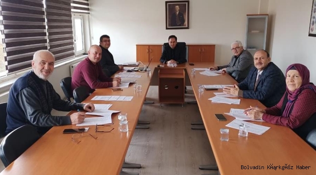 BOLVADİN’DE VAKIF TOPLANTISI YAPILDI