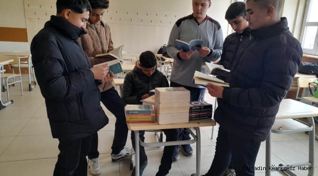 BOLVADİN ENDÜSTRİ LİSESİ’NE 150 KİTAP KAZANDIRILDI