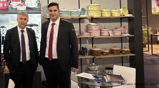 BOLVADİNLİ İŞ ADAMI MAZLUM FUAR’DA