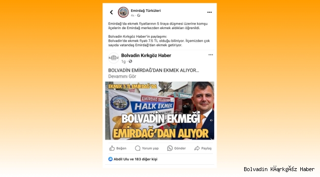 EMİRDAĞ’DA KIRKGÖZ HABER GÜNDEM OLDU