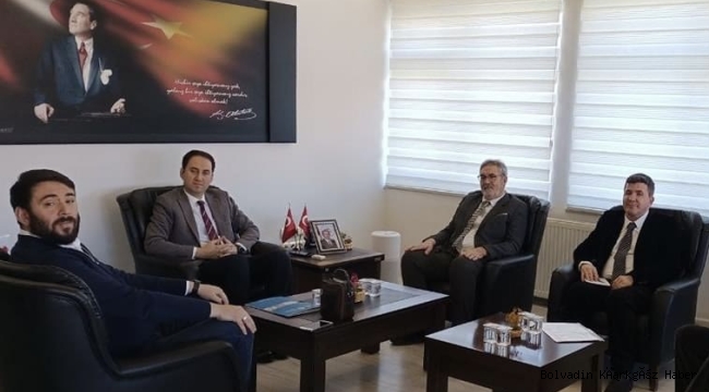 FİŞNE’DEN BOLAT’A ZİYARET