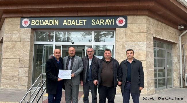 HİDAYET SARITAŞ MAZBATA’YI ALDI