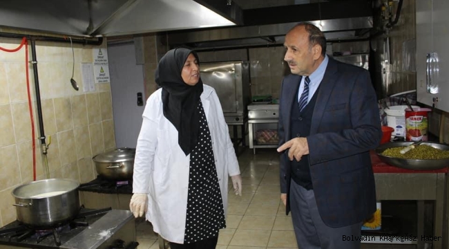 İLÇE MİLLİ EĞİTİM MÜDÜRÜ ÖZÇAL İNCELEMELERDE BULUNDU