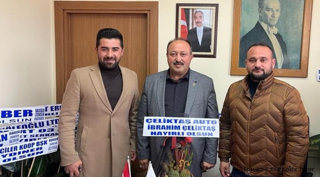 SARITAŞ’A HAYIRLI OLSUN ZİYARETLERİ DEVAM EDİYOR