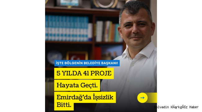 SERKAN KOYUNCU 5 YILDA 41 PROJEYİ HAYATA GEÇİRDİ