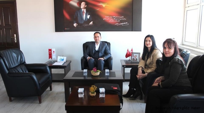 AKBANK ŞUBE MÜDÜRÜ’NDEN KAYMAKAM’A ZİYARET