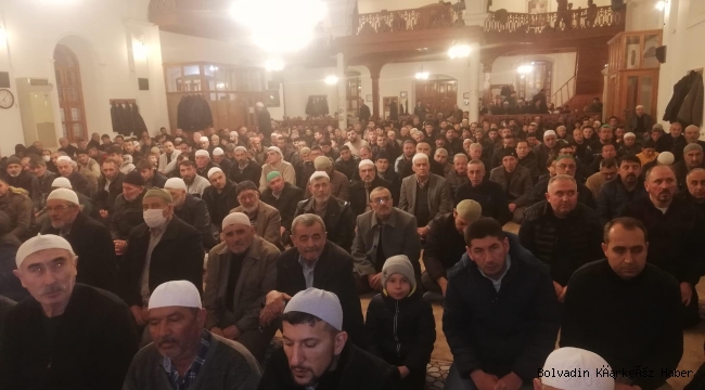 BERAAT GECESİ BOLVADİN’DE İDRAK EDİLDİ