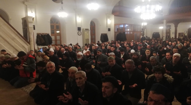 BOLVADİN’DE MİRAÇ KANDİLİ İDRAK EDİLDİ