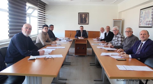 BOLVADİN’DE VAKIF TOPLANTISI YAPILDI