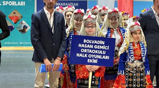 BOLVADİN HASAN GEMİCİ İL ÜÇÜNCÜSÜ OLDU