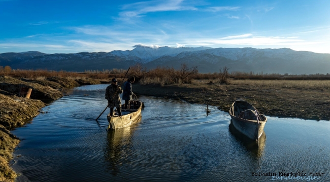 EBER GÖLÜ’NDE SU YÜKSELDİ