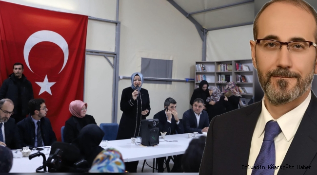 HAKKI ÖZTÜRK DEPREMZEDELERLE BİR ARAYA GELDİ