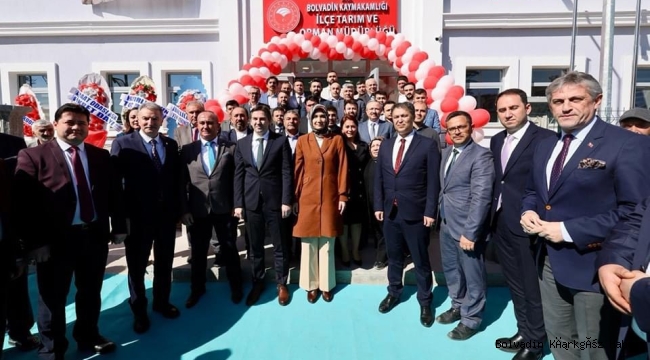 BOLVADİN’DE İLÇE TARIM’IN YENİ BİNASI AÇILDI