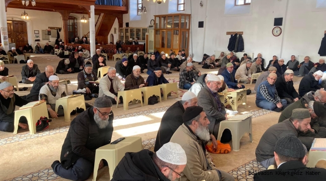 BOLVADİN’DE MUKABELE’YE YOĞUN İLGİ