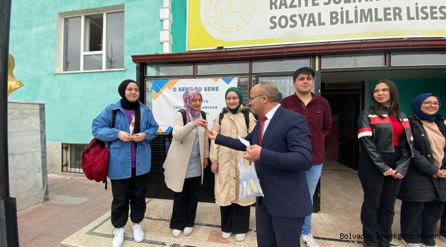 BOLVADİN’DE ÖĞRENCİLER ÖDÜLLENDİRİLDİ