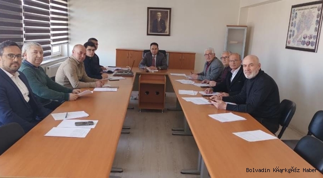 BOLVADİN’DE VAKIF TOPLANTISI YAPILDI