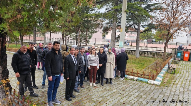 BOLVADİN HALKEĞİTİM’DE TATBİKAT GERÇEKLEŞTİRİLDİ