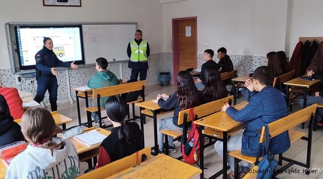 BOLVADİN İLÇE JANDARMA BİLGİLENDİRDİ