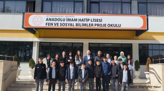 LGS KAPSAMINDA BOLVADİN İMAM HATİBİ ZİYARET ETTİLER