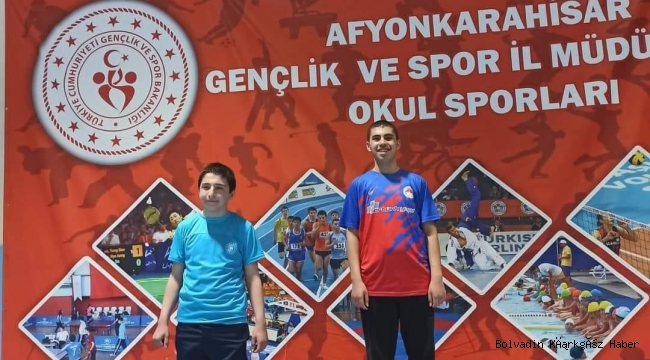 TEBRİKLER BOLVADİN İL BİRİNCİSİ OLDU !