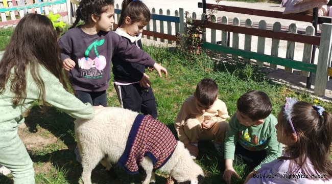 24 EYLÜL MİNİKLERİ DOĞAYI BÖYLE ÖĞRENDİ