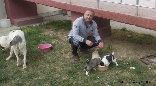 AKÜ'NÜN GURURU YAMAN'IN HAYVAN SEVGİSİ MEST ETTİ