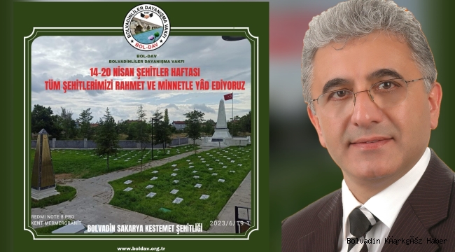 BOL-DAV ŞEHİTLERİMİZİ ANDI